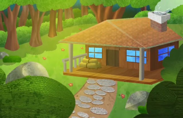 Había en un bosque una casita...