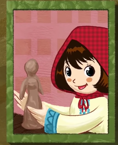 En ella vivía una niña llamada Caperucita, la llamaban así por su caperuza roja.