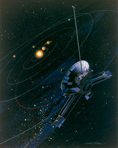 Sobrevuelo a Saturno