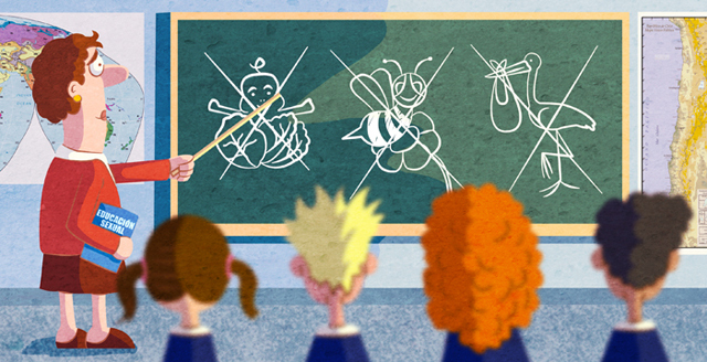 Empiezan las clases de educación sexual