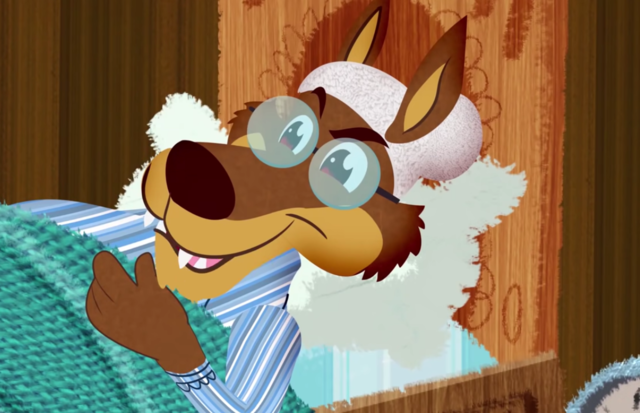 ella ve que su abuelita luce distinta a como la recuerda