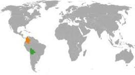 Timeline: LÍNEA DE TIEMPO COLOMBIA Y BOLIVIA