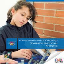 2014 Secretaría de Educación del Distrito (SED). Orientaciones para el área de Matemáticas