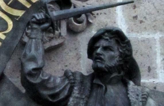 Cristóbal de Oñate traslada Santiago de Campostela