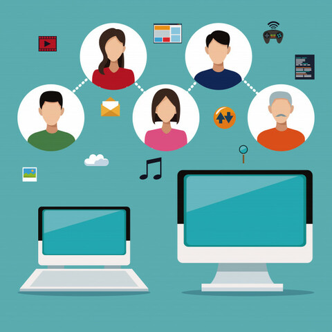 Más de 1 millón de computadoras en línea.