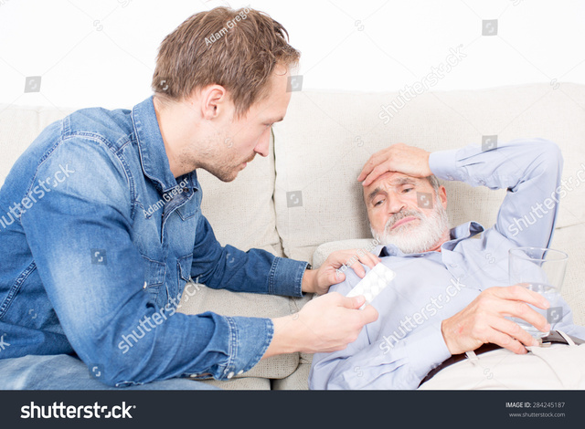 Salva receives an email from the clinic that his father doesn't dead yet then he going back to South Sudan and meet his father.