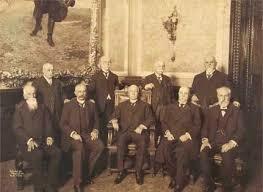 Científicos en el gabinete de Porfirio Díaz.