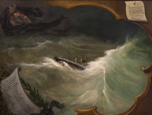 Naufragio del crucero de la Armada española Reina Regente