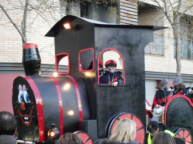 La meva participació a les carrosses dels Reis Mags de l'Orient