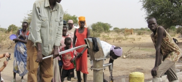 The water pump works.