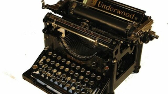 Máquina de escribir