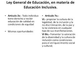 Ley general de educación