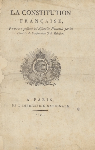 Primera Constitución de Francia
