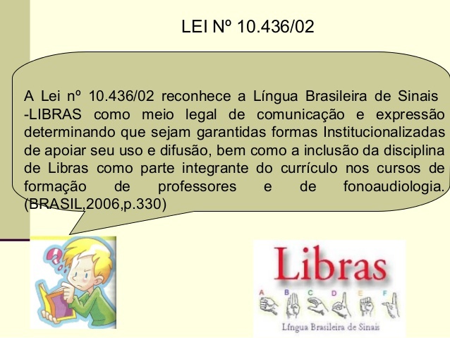 Lei de Libras