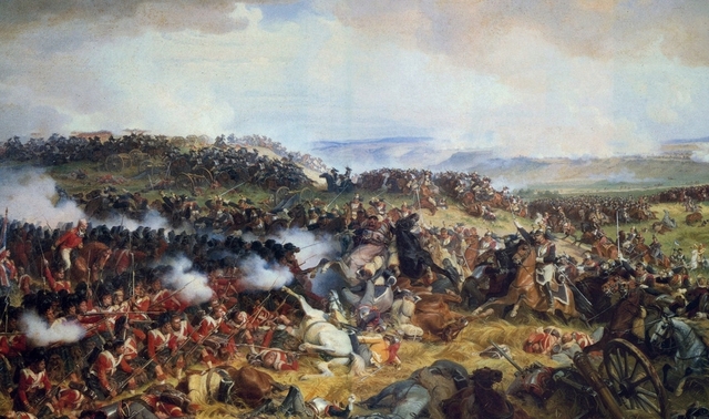 Derrota de Napoleón en Waterloo