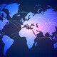Global network connection world map digital background 1017 23322