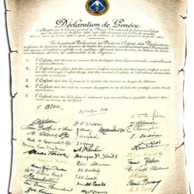 Timeline: Declaración de Ginebra