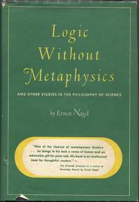 "Logic Without Metaphysics" Published