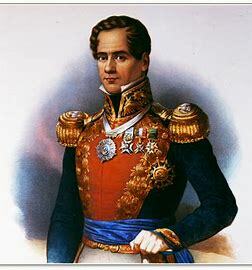 General Santa Anna arrives in Washington, DC.