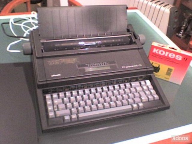 La Olivetti de mi padre.