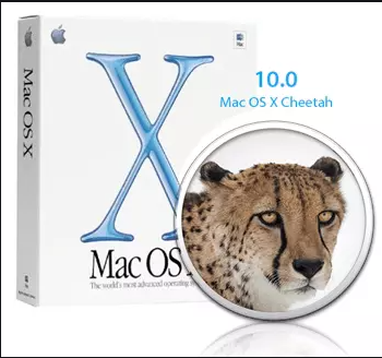 Mac OS X 10.0  (Cheetah)
