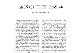 Primera acta de cabildo en la Nueva España
