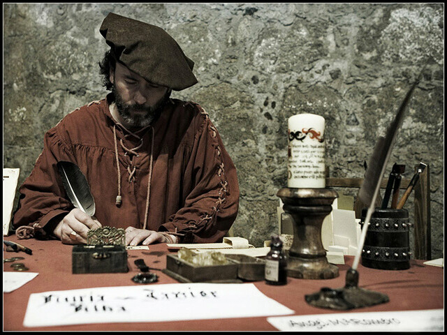 Creación de la primera organización de escribanos de la Nueva España