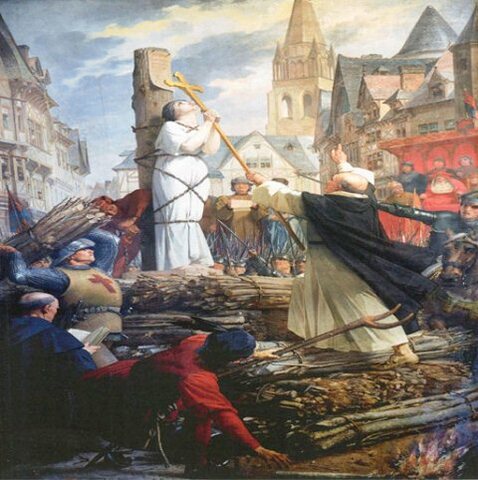 Asesinada el 30 de mayo por el duque Juan De Bedford