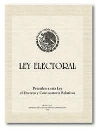 LEY SOBRE ELECCIONES DE DIPUTADOS PARA ELCONGRESO GENERAL Y LOS INDIVIDUOS