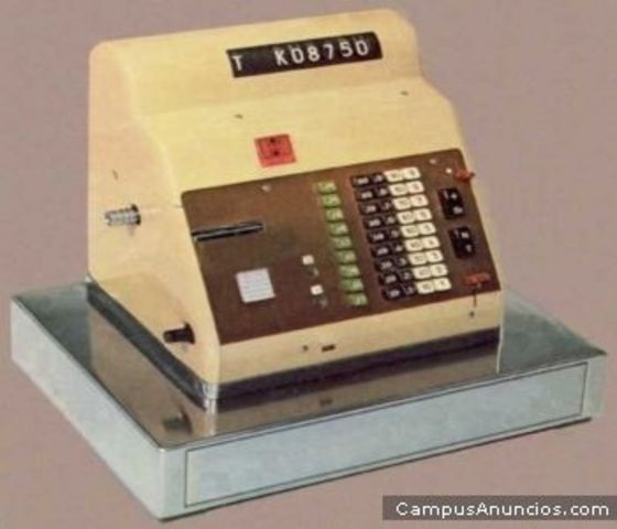 Maquina registradora.
