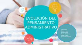 Timeline: Evolución del pensamiento administrativo