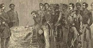 Firma del Tratado Guadalupe-Hidalgo entre México y Estados Unidos inicia el movimiento migratorio