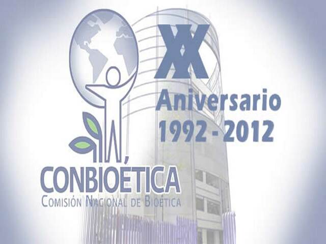 20 años de la creación de CONBIOÉTICA