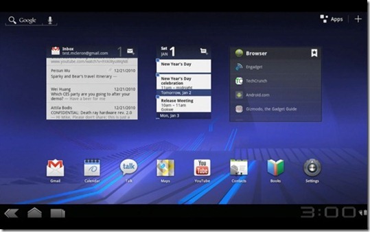 Android 3.0 Honeycomb