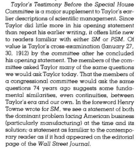 Testimony before the Special  House Committee