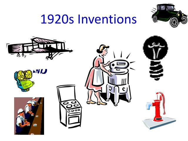 1920 Inventions