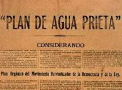 Plan de agua prieta