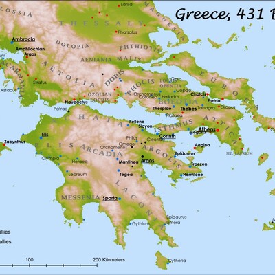 Timeline: L’antica Grecia