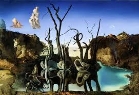 Salvador Dali, Cisnes
