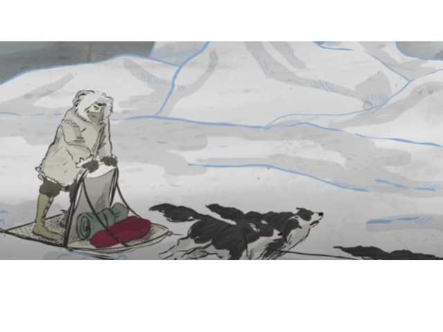 Looks for the monster