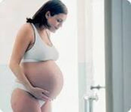 Ninth month Pregnant