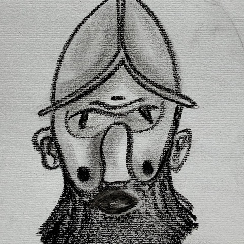 Il soldato e il suo cannone