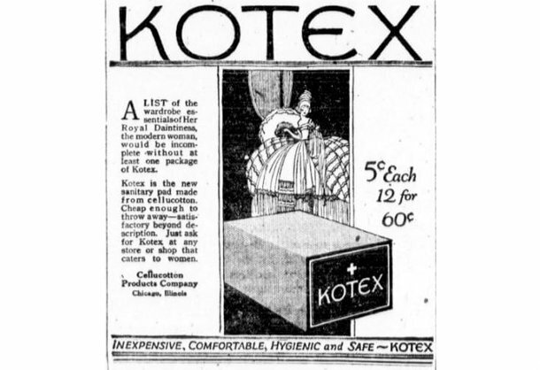 Os absorventes que hoje sao usados pelo publico feminino teve a sua invenção em 1914 em plena primeira guerra mundial, com o objetivo de estancar o sangue de grandes ferimentos dos soldados.