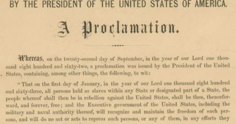 Emancipation Proclamation