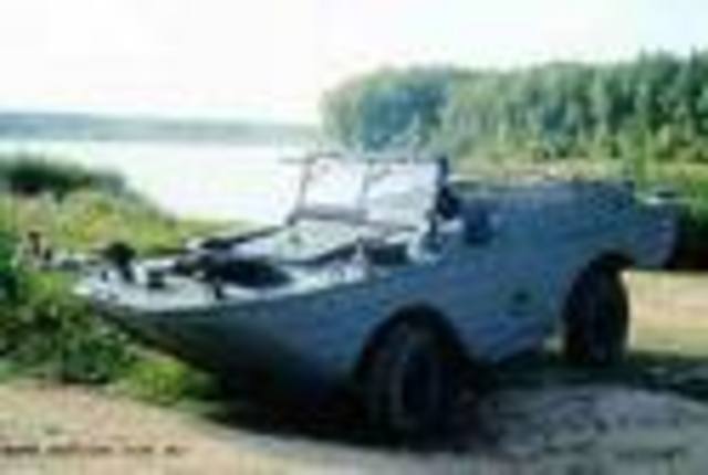 Amphibious Jeep