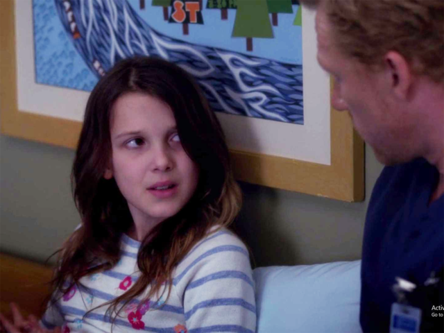 Ela atuou em Grey’s Anatomy como “Ruby”