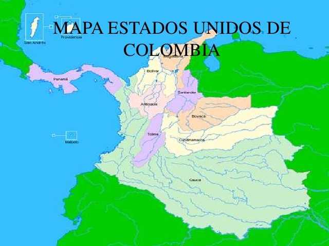 ESTADOS UNIDOS DE COLOMBIA.1863