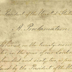 Emancipation Proclamation