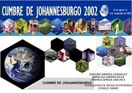 La cumbre de Johannesburgo