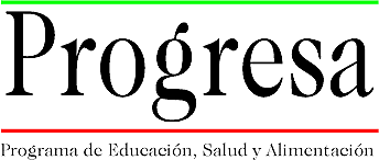 Programa de Educación, Salud y Alimentación (Progresa